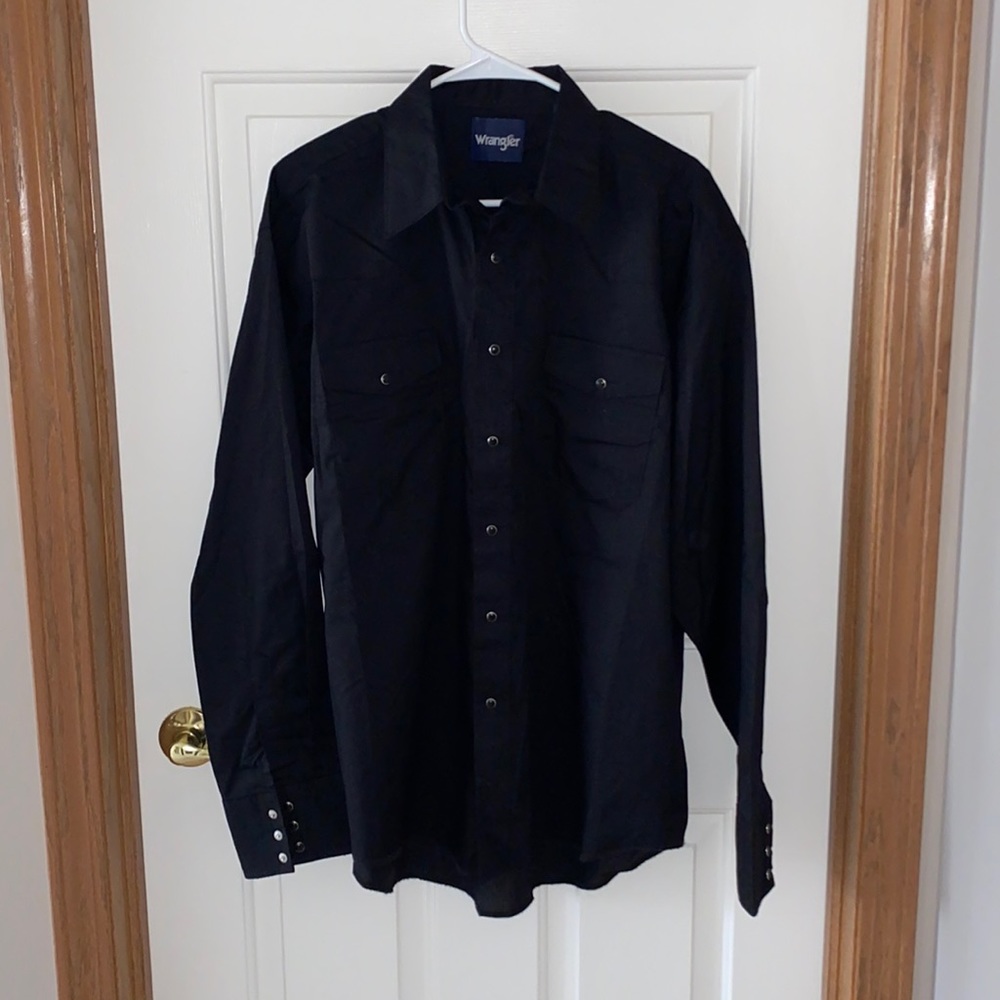 Men’s Wrangler Long Sleeve Western Shirt